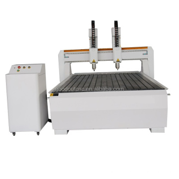 Double head cnc router working two spindle cnc wood carving machine price in coimbatore